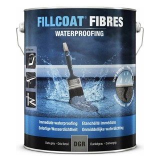 Μονωτικό σφράγισης διαρροών Ακόμα και μέσα στο Νερό Fillcoat Fibres Waterproofing Rust Oleum 1LT 250540