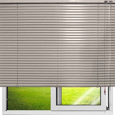 Στόρι Αλουμινίου Βενέτικο Τυποποιημένης Διάστασης με Λάμα 25mm και Διάσταση 120x140cm Μπέζ της Frans Interior Design