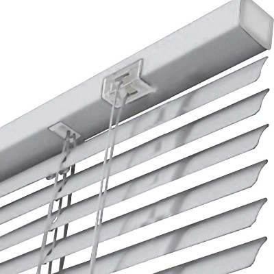 Στόρι Αλουμινίου Βενέτικο Τυποποιημένης Διάστασης με Λάμα 25mm και Διάσταση 120x140cm Νίκελ της Frans Interior Design