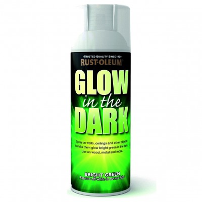 Σπρέι Βαφής Πράσινο που Φωσφορίζει στο Σκοτάδι 400ml Rust-Oleum Glow in the Dark