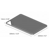 Ξύλο κοπής Hazuto με Διαστάσεις 329mm X 234mm από Ξύλο Sapele από το Κονγκό και με μονοκόμματο μεταλλικό πλαίσιο Τhe Ηazuto Βoard 304