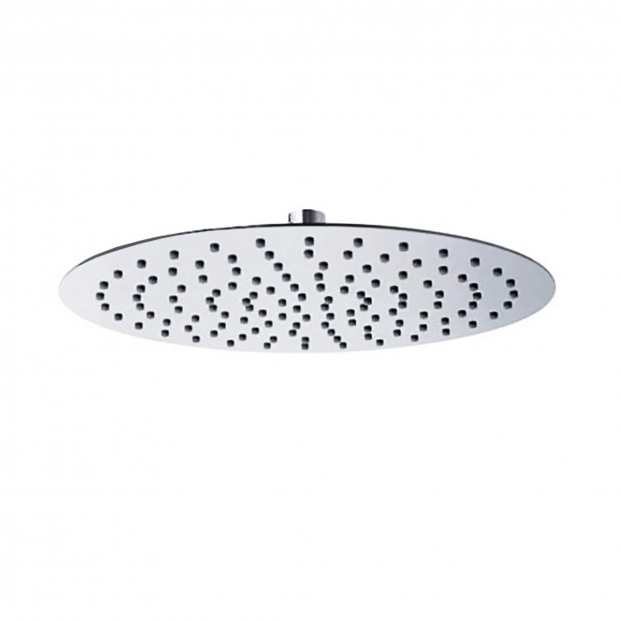 Κεφαλή ντους Slim 076639 Inox 304 Φ20cm Interflex  Χρώμιο