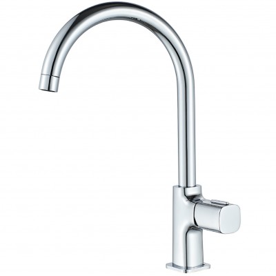 Μπαταρία Νεροχύτη πάγκου ψηλή Interflex Χρώμιο 087479 Astra