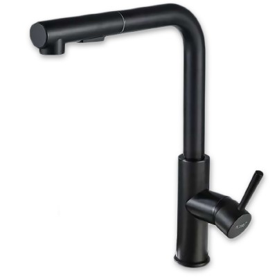 Μπαταρία νεροχύτη Interflex 087538 σειρά Vogue Μαύρη