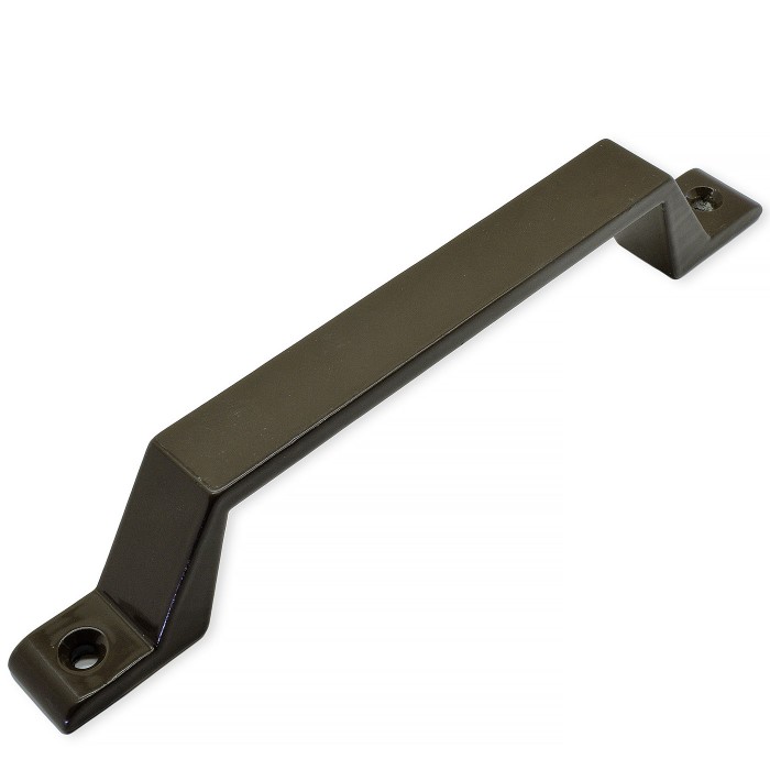 Λαβή Αλουμινίου 190mm με δύο Τρύπες σε Καφέ Χρώμα