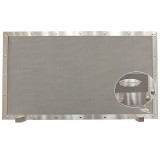 Κάλυψη τζακιού 0997 μεταλλική 100% Inox