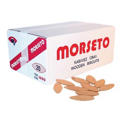 Καβίλιες οβάλ μπισκότο 60x25mm (ΜΟΡΣΕΤΟ) 10-060 1000Τεμάχια