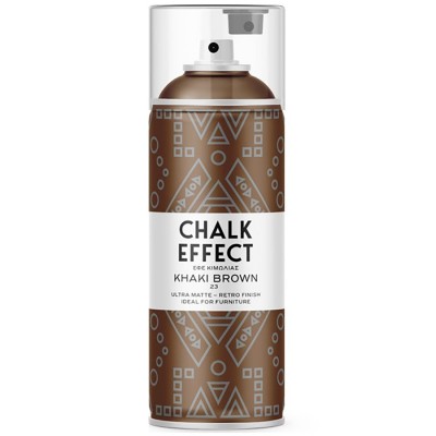 Χρώμα Κιμωλίας σε Σπρευ Chalk Effect 400ml Khaki Brown No23