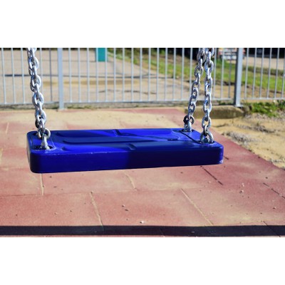 Κούνια (κάθισμα) Παίδων για μεταλλικές ή ξύλινες κούνιες με πιστοποίηση ΕΝ1176 σε χρώμα Μπλέ