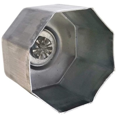 Μεταλλική Κούπα Ρολού για Οκτάγωνο άξονα Ø60 