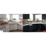 Χρώμα Νερού Ανακαίνισης Κουζίνας V33 RENOVATION PERFECTION KITCHEN 0,75LT Red Σε Σατινέ Φινίρισμα