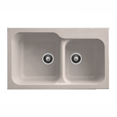 Νεροχύτης Συνθετικός Duralit KZ200-450 (83x50) Concrete Ένθετος Germany