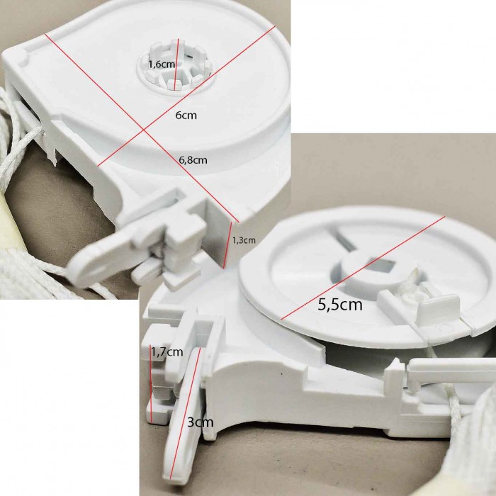 Μηχανισμός Ρόμαν Ανταλλακτικός Λευκός