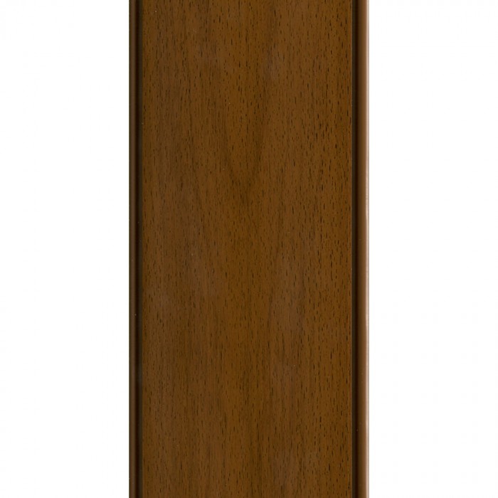 Μονόφυλλη πτυσσόμενη πόρτα πλαστική Zitaflex Χρώμα Ξύλου Μαόνι 17 χωρίς τζαμάκι