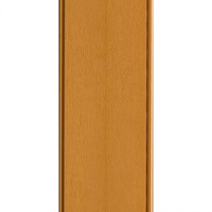 Μονόφυλλη πτυσσόμενη πόρτα πλαστική Zitaflex Χρώμα Ξύλου Δρύς Σκούρο 25 χωρίς τζαμάκι