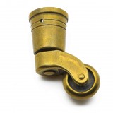 Ρόδα επίπλου Μεταλλική σε Μπρούτζο V3113 5,8cm Ύψος