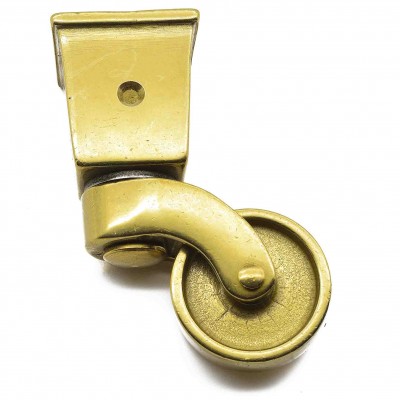 Ρόδα επίπλου Μεταλλική σε Ορείχαλκο V6621  7,2cm Ύψος