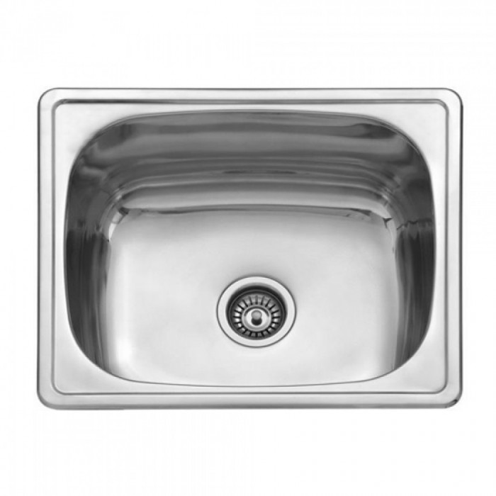 Ανοξείδωτος νεροχύτης 60x50cm    --4833