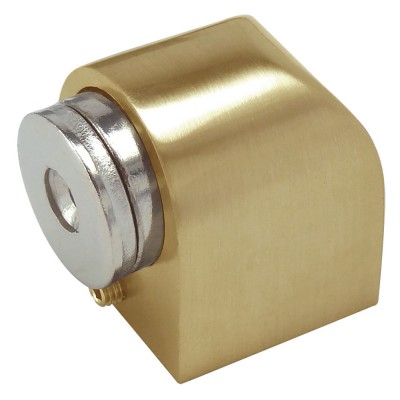 Μαγνητικό Στοπ Πόρτας 102 με έξτρα ενισχυμένο μαγνήτη PERFECT Σε χρώμα Όρο Ματ