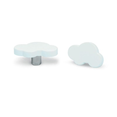 Παιδικό Πομολάκι Επίπλου Σύννεφο Λευκό με μία Βίδα conset c849-p22x04