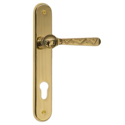 Πόμολα πόρτας χειρολαβή με πλάκα 261 Όρο ματ