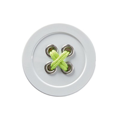 Παιδικό Πομολάκι Επίπλου Κουμπί Λευκό conset c849-p23x04