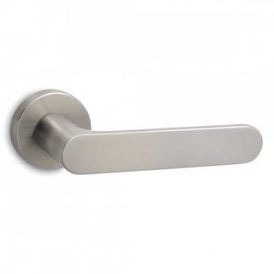 Πόμολα πόρτας CMD 103 χειρολαβή με ροζέτα σε Νίκελ Ματ