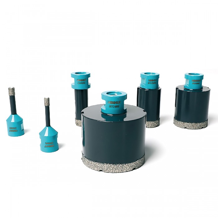 Τρυπάνι Διαμαντιού για γυαλί, κεραμικά, πλακίδια  25mm Bihui Dry Tile Drill Professional Tiling Tools DBDF25