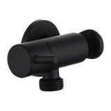 Διακόπτης μπιντέ Interflex Round Black 097077