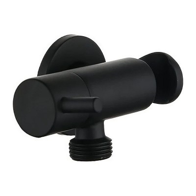 Διακόπτης μπιντέ Interflex Round Black 097077