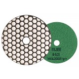 Δίσκος Ξηράς Λείανσης Velkro για Πέτρα - Γρανίτη - Μάρμαρο - Μπετό κ.α. 100mm Grit 800 Rubi 62974