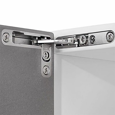 Κρυφός Νίκελ Μεντεσές Ντουλαπιών με φρένο για πόρτες πάχους 18 mm SALICE AIR CEL6XE9XXV  Σετ 2 τεμαχίων (1 Αριστερό και 1 Δεξί)