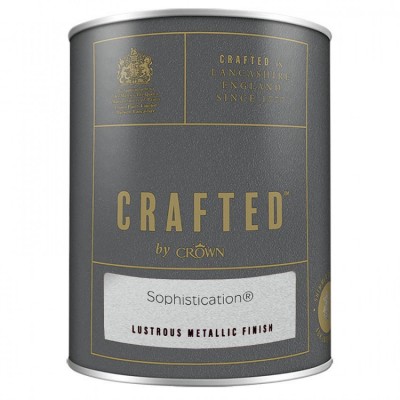Μεταλλική βαφή ανώτερης μεταλλικής γυαλάδας CRAFTED ™ by Crown Sophistication 1.25L