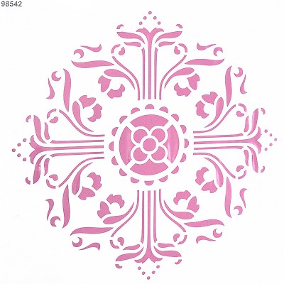 Stencil για Διακόσμηση Τοίχου Marmorino Tools Stencil Art 98542