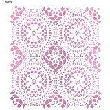 Stencil για Διακόσμηση Τοίχου Marmorino Tools Stencil Art 98544