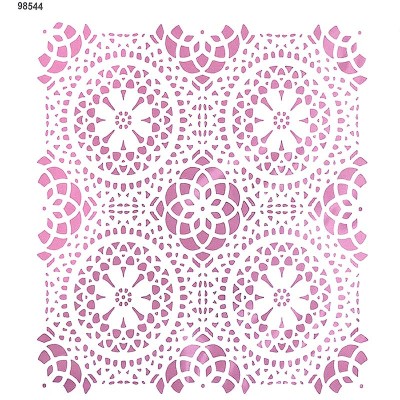 Stencil για Διακόσμηση Τοίχου Marmorino Tools Stencil Art 98544