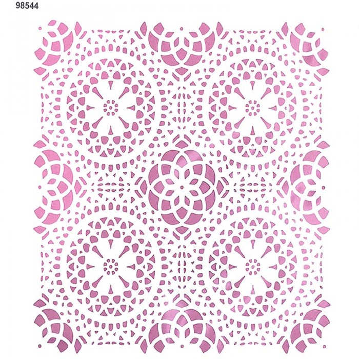 Stencil για Διακόσμηση Τοίχου Marmorino Tools Stencil Art 98544