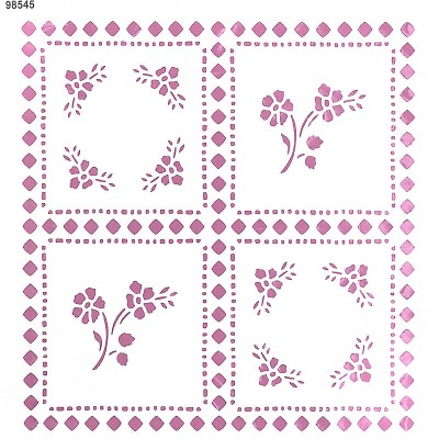 Stencil για Διακόσμηση Τοίχου Marmorino Tools Stencil Art 98545