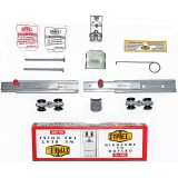 Εξαρτήματα Μηχανισμού Συρόμενων Θυρών Άσκαφτου Συρτεξ Νο600 (χωρίς τον οδηγό αλουμινίου)