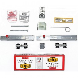 Εξαρτήματα Μηχανισμού Συρόμενων Θυρών Άσκαφτου Συρτεξ Νο600 (χωρίς τον οδηγό αλουμινίου)