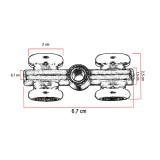 Ράουλο για Μηχανισμο Συρόμενων Θυρών Συρτεξ Νο600- 650-400 ΜΕ ΡΟΥΛΕΜΑΝ