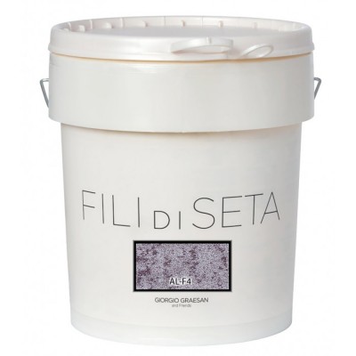 Διακοσμητικό Χρώμα Νερού Τεχνοτροπίας Κωδ. AL-F4 με Βάση Ακρυλικές Ρητίνες και Φυσική Άμμο Fili di Seta Giorgio Graesan σε 1Lit 