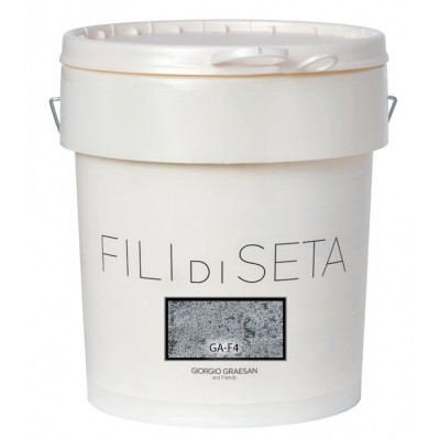 Διακοσμητικό Χρώμα Νερού Τεχνοτροπίας Κωδ. GA-F4 με Βάση Ακρυλικές Ρητίνες και Φυσική Άμμο Fili di Seta Giorgio Graesan σε 1Lit 