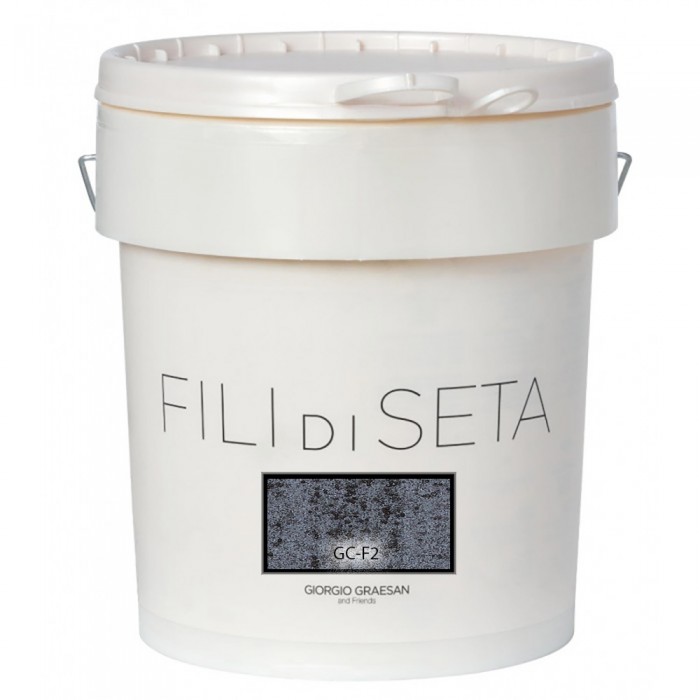 Διακοσμητικό Χρώμα Νερού Τεχνοτροπίας Κωδ. GC-F2 με Βάση Ακρυλικές Ρητίνες και Φυσική Άμμο Fili di Seta Giorgio Graesan σε 2.5Lit