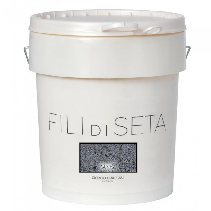 Διακοσμητικό Χρώμα Νερού Τεχνοτροπίας Κωδ. GD-F2 με Βάση Ακρυλικές Ρητίνες και Φυσική Άμμο Fili di Seta Giorgio Graesan σε 1Lit
