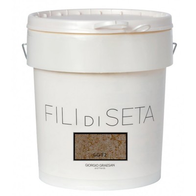 Διακοσμητικό Χρώμα Νερού Τεχνοτροπίας Κωδ. GG-F2 με Βάση Ακρυλικές Ρητίνες και Φυσική Άμμο Fili di Seta Giorgio Graesan σε 1Lit 