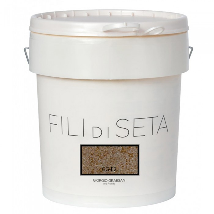 Διακοσμητικό Χρώμα Νερού Τεχνοτροπίας Κωδ. GG-F2 με Βάση Ακρυλικές Ρητίνες και Φυσική Άμμο Fili di Seta Giorgio Graesan σε 1Lit