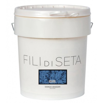 Διακοσμητικό Χρώμα Νερού Τεχνοτροπίας Κωδ. SB-F2 με Βάση Ακρυλικές Ρητίνες και Φυσική Άμμο Fili di Seta Giorgio Graesan σε 2.5Lit 