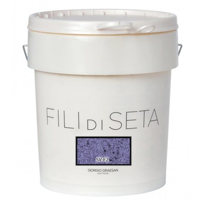 Διακοσμητικό Χρώμα Νερού Τεχνοτροπίας Κωδ. SV-F2 με Βάση Ακρυλικές Ρητίνες και Φυσική Άμμο Fili di Seta Giorgio Graesan σε 2.5Lit 