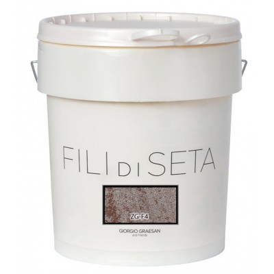 Διακοσμητικό Χρώμα Νερού Τεχνοτροπίας Κωδ. ZG-F4 με Βάση Ακρυλικές Ρητίνες και Φυσική Άμμο Fili di Seta Giorgio Graesan σε 1Lit 